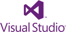 Microsoft visual studio development environment logo image